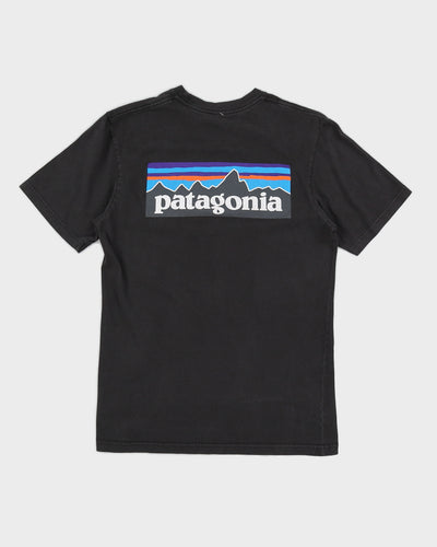 Patagonia Black Printed T-Shirt - S