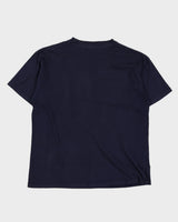 Vintage 90s London Underground Mind The Gap Navy T-Shirt - L/XL
