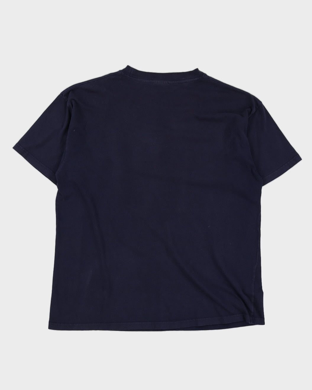 Vintage 90s London Underground Mind The Gap Navy T-Shirt - L/XL