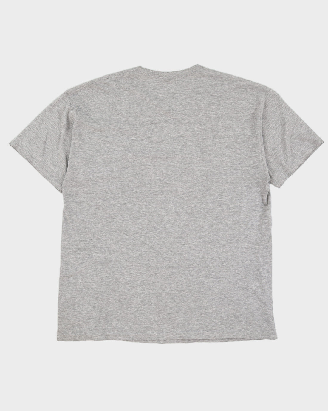 Vintage 00s Fila Grey Marled T-Shirt - XL
