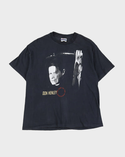 Vintage '89 Don Henley I Will Not Go Quietly Concert Tour T-Shirt - M/L