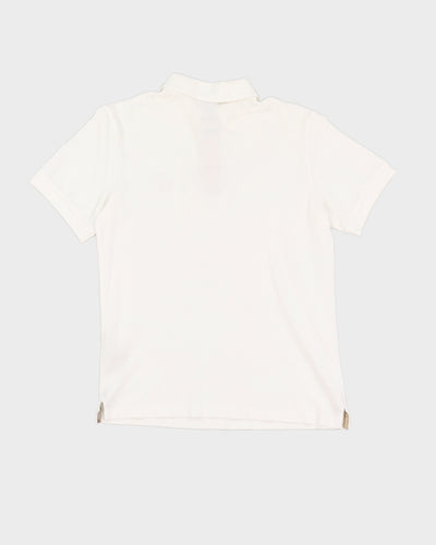 Burberry Brit White Polo Shirt - S