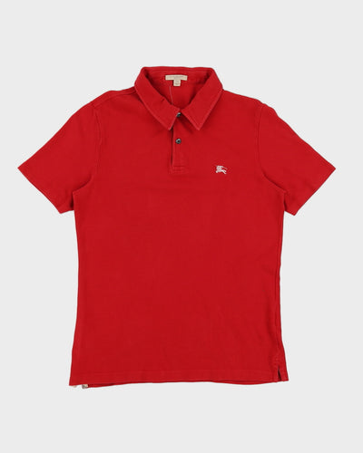 Burberry Brit Red Polo Shirt - M