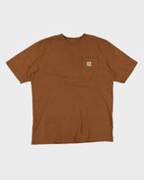 Brown Carhartt T-Shirt - XL