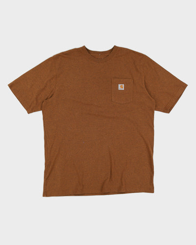 Brown Carhartt T-Shirt - XL