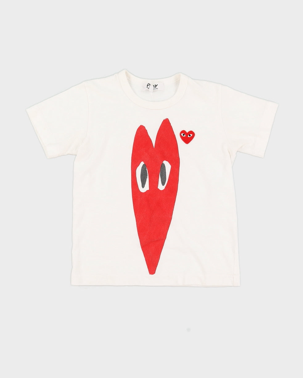Comme des Garcons Play Baby Tee - M