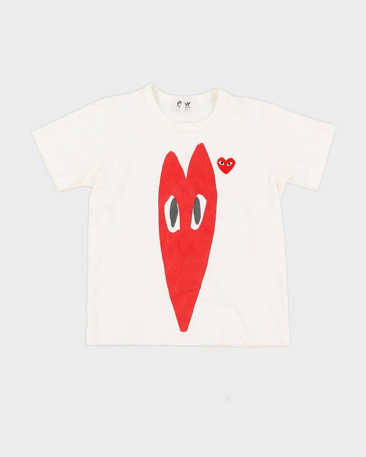 Comme des Garcons Play Baby Tee - M