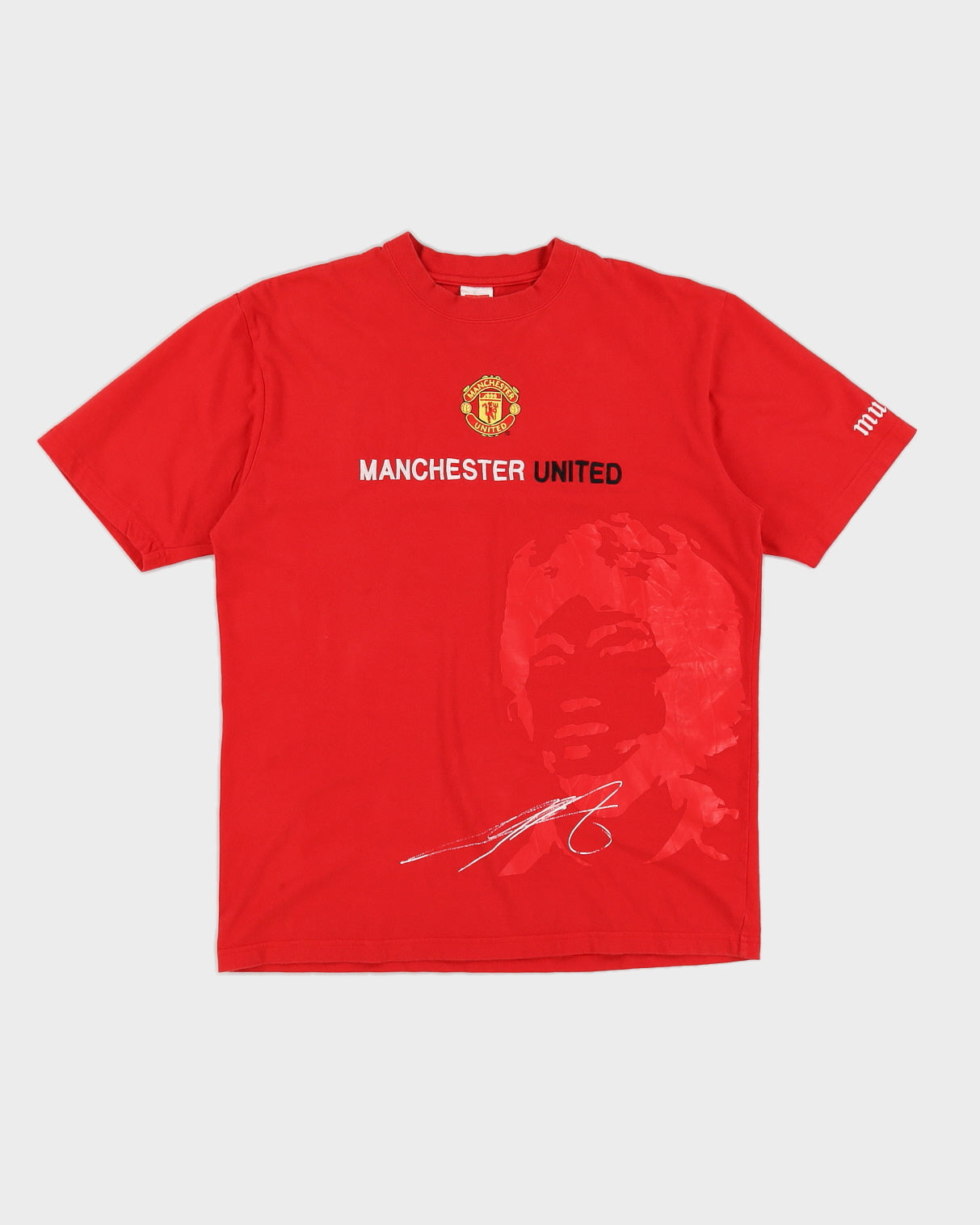 Vintage 00s Manchester United x JS Park #13 T-Shirt - L