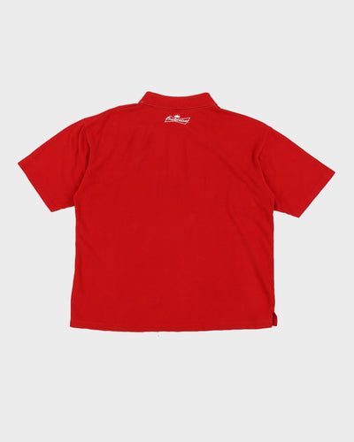 Nascar Red Polo Shirt - XL