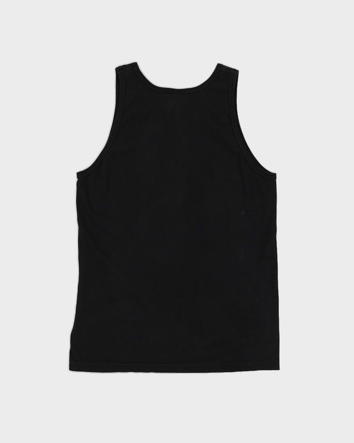 Stussy Black & Gold Singlet - M