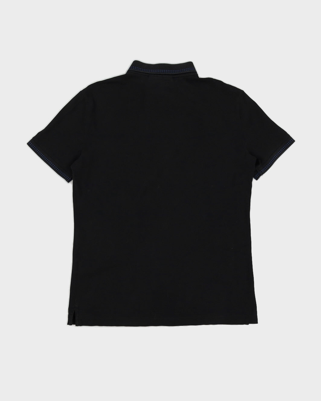Burberry Men's Black Polo Shirt - M