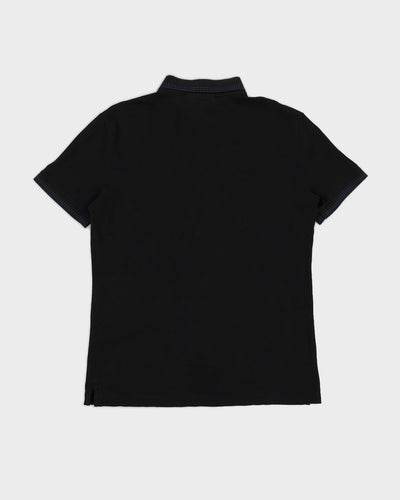 Burberry Men's Black Polo Shirt - M