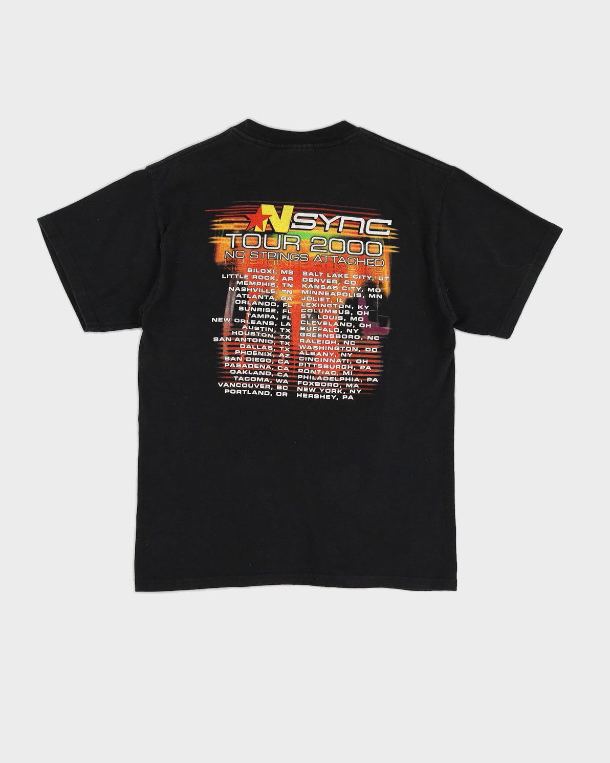 Vintage '00 NSYNC No String Attached Tour T-Shirt - M