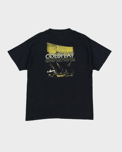 '06 Coldplay Twisted Logic Tour T-Shirt - L