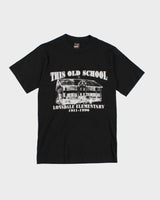 Vintage 90s Lonsdale Elementary "This Old School" Single Stitch Black T-Shirt - S