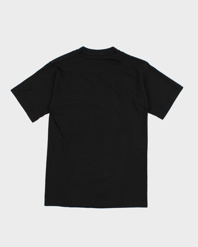 Vintage 90s Lonsdale Elementary "This Old School" Single Stitch Black T-Shirt - S