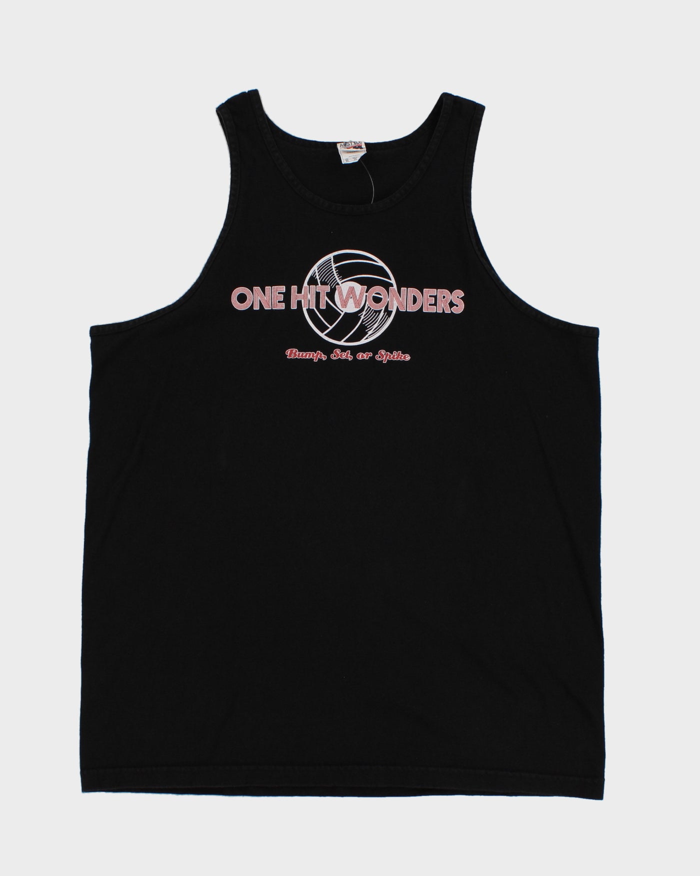 Vintage 90s New Radicals Band "One Hit Wonders" Black Vest - L