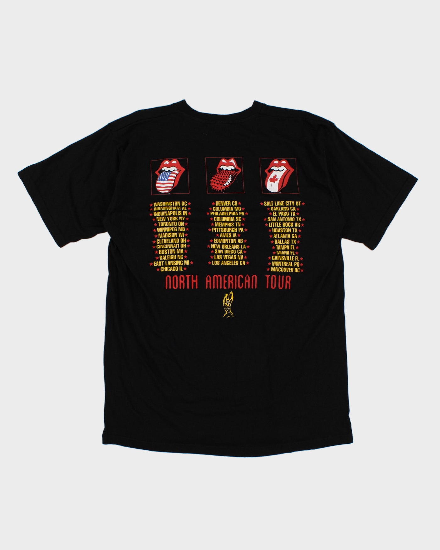 T-Shirt Del Tour Della Voodoo Lounge Band Del 1994 Dei Rolling