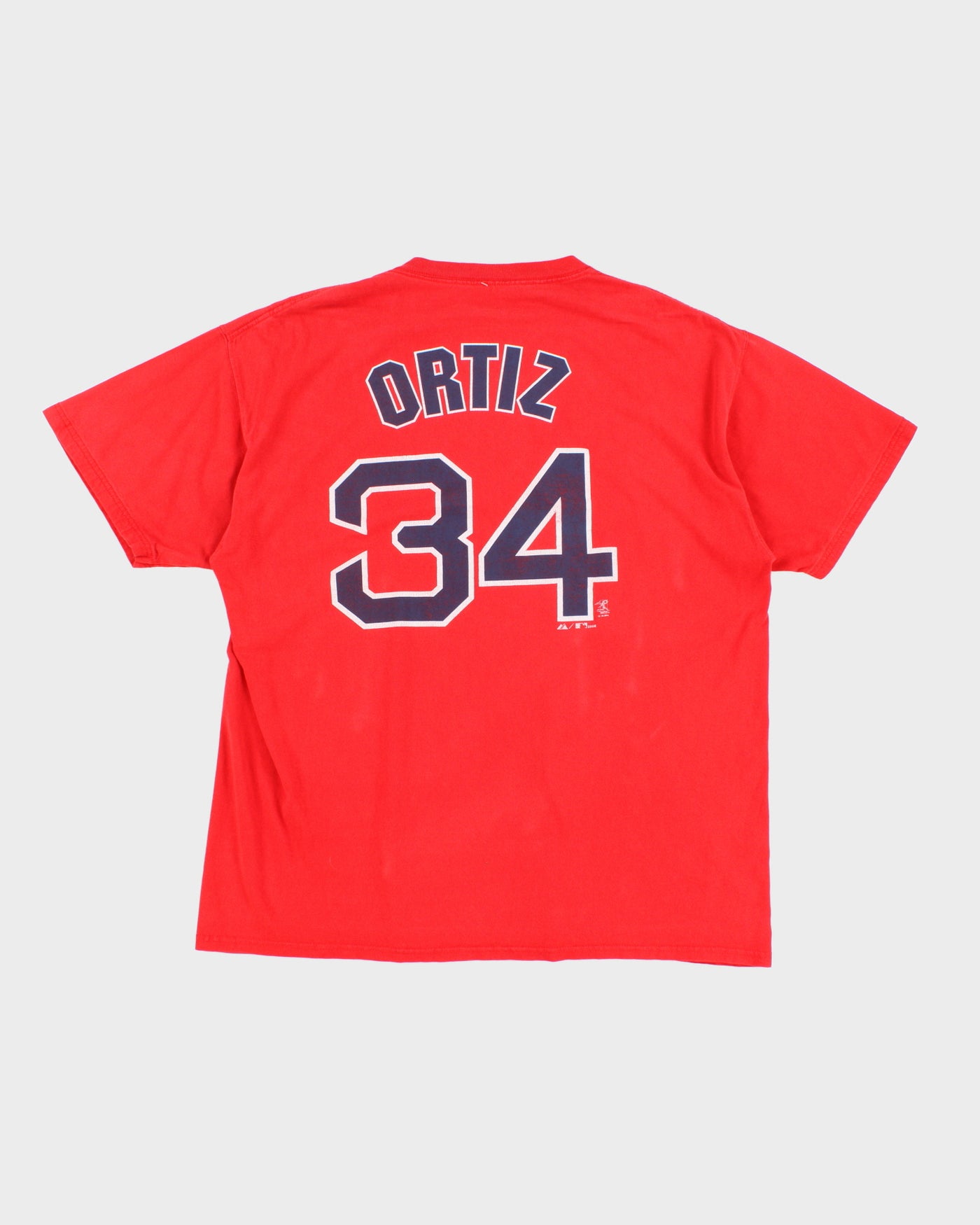 00s MLB x Boston Red Sox #34 David Ortiz T-Shirt - XL