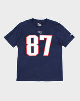 NFL x New England Patriots #87 Rob Gronkowski T-Shirt - XL