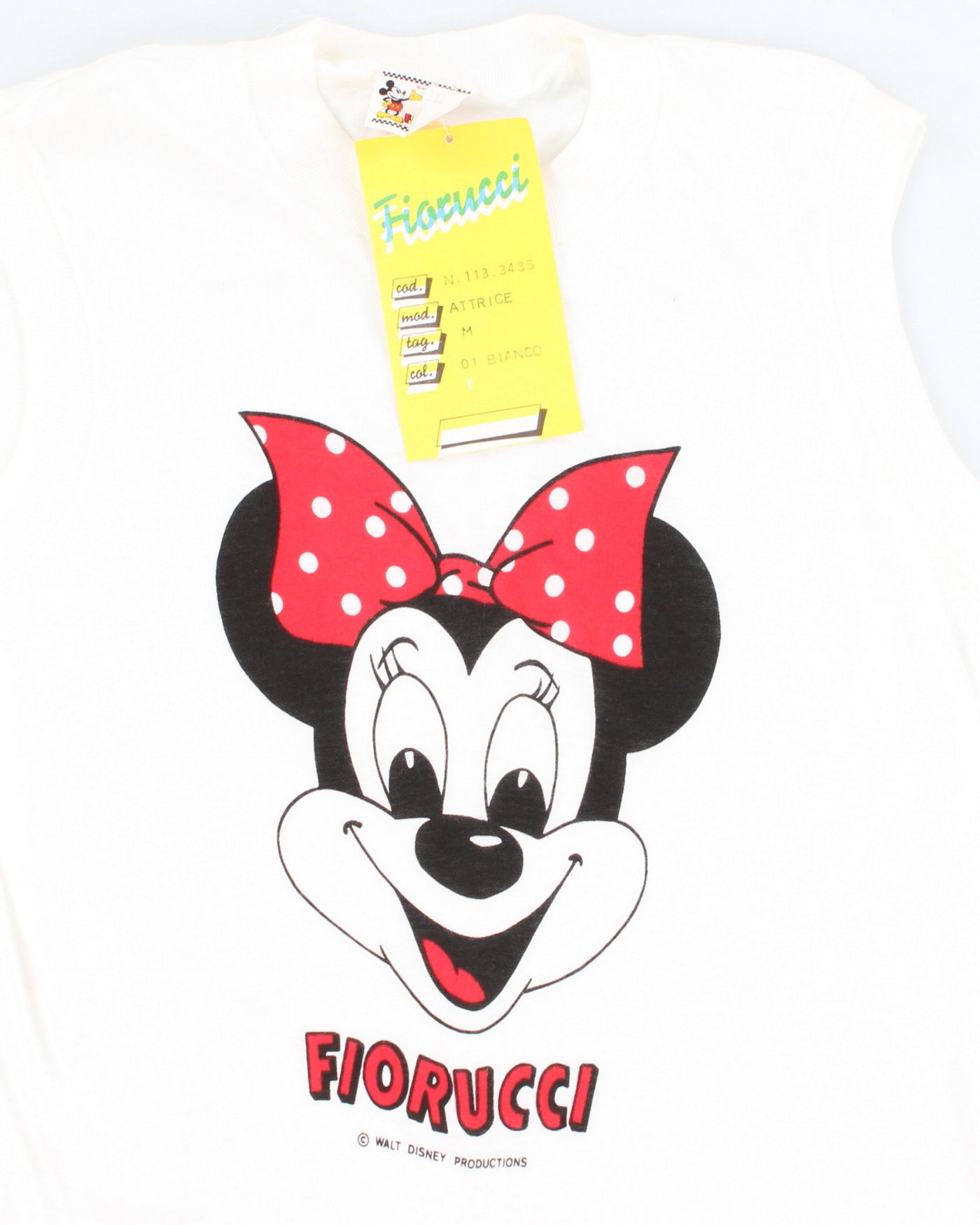 Vintage 80s Disney x Fiorucci Minnie Mouse Vest - M