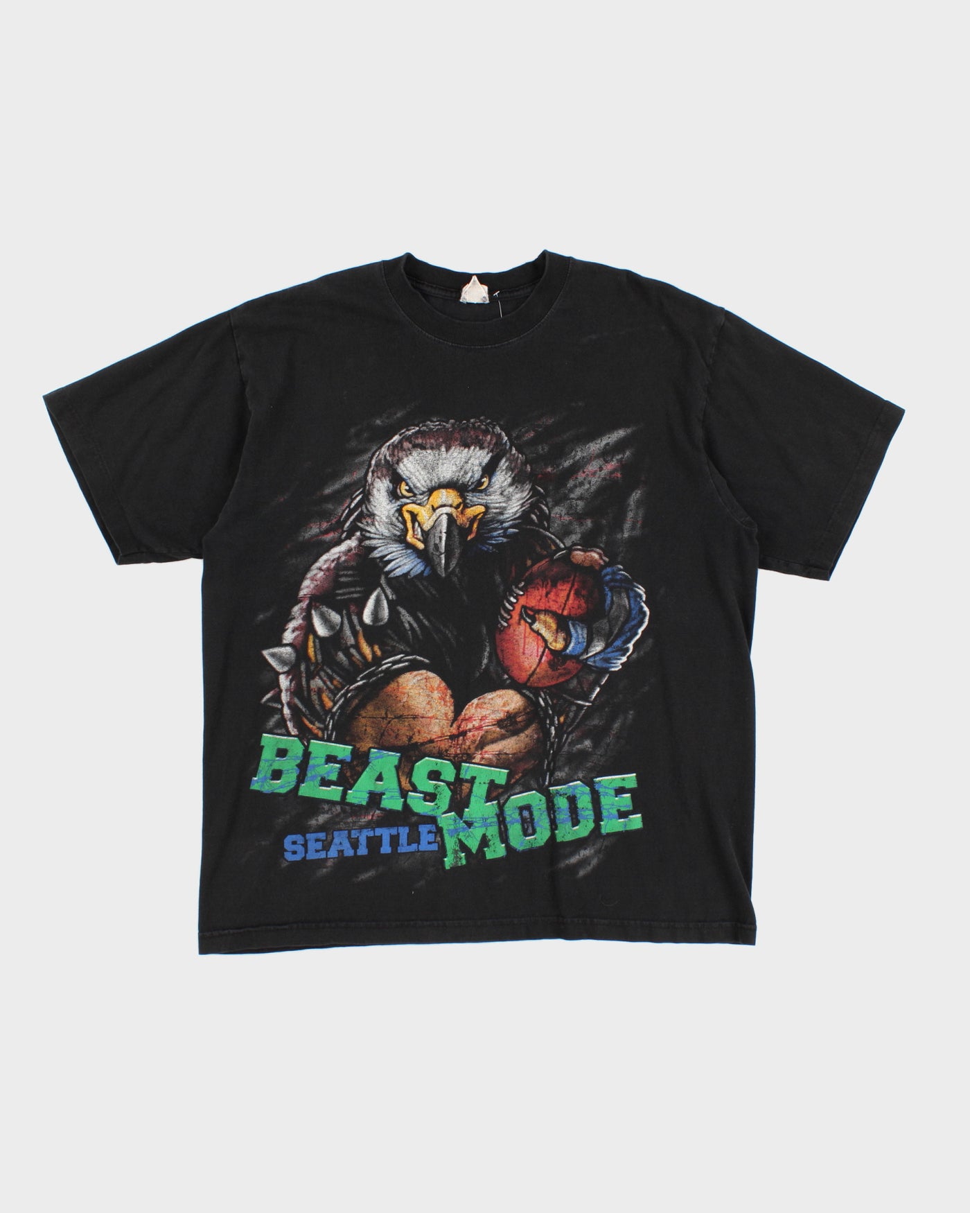 Vintage 00s Beast Mode Seattle T-Shirt - XL