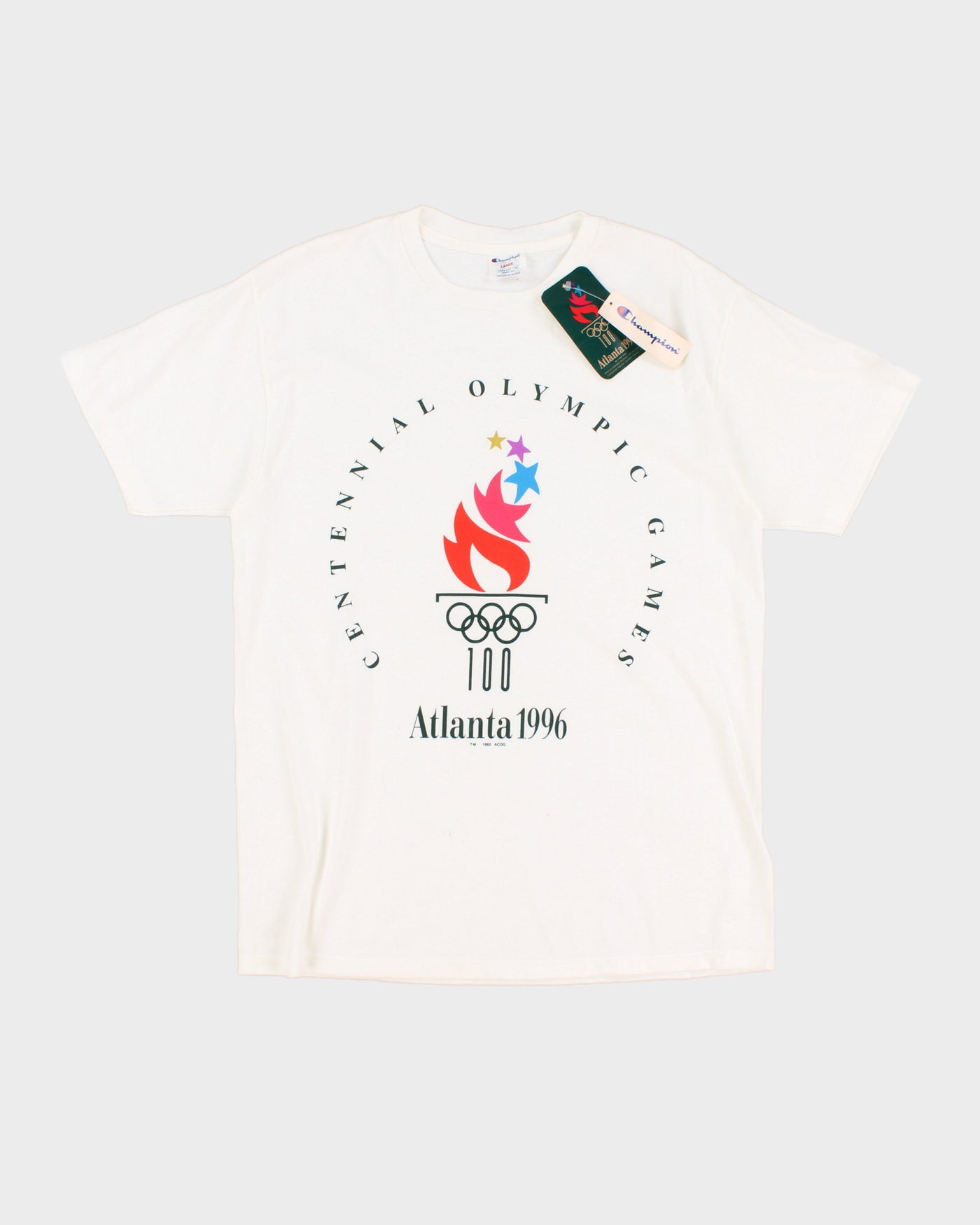 Vintage '96 Atlanta Olympic Games T-Shirt - L