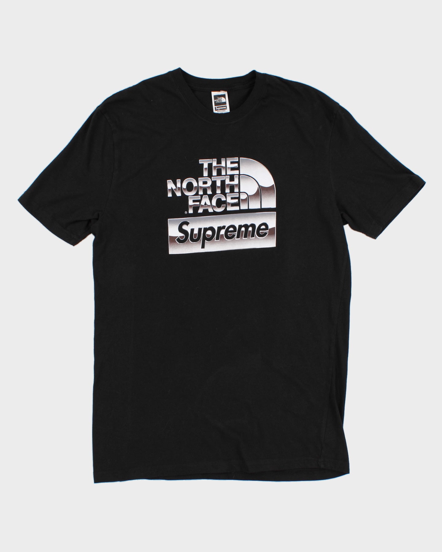 The North Face x Supreme Black Logo T-Shirt - M