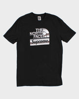 The North Face x Supreme Black Logo T-Shirt - M