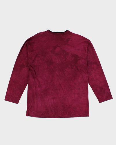 vintage 00s Dagoli Ancient Cave Art Long Sleeve T-Shirt - M