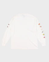 Primitive Kikkoman White Long Sleeve T-Shirt - XL