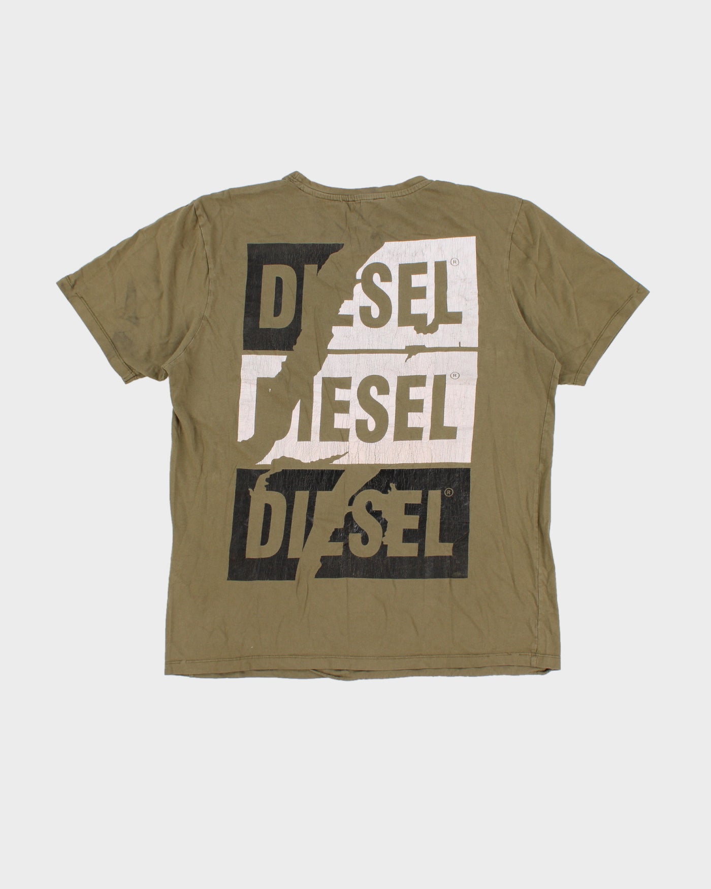 Diesel Green Logo T-Shirt - XXL