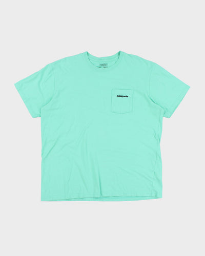 Patagonia Mint Green Pocket T-Shirt - XL