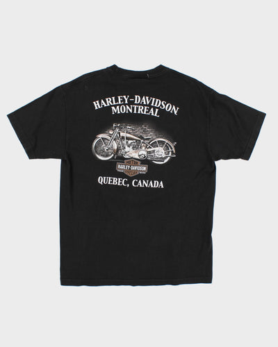 90's Harley Davidson Babe T-Shirt - L