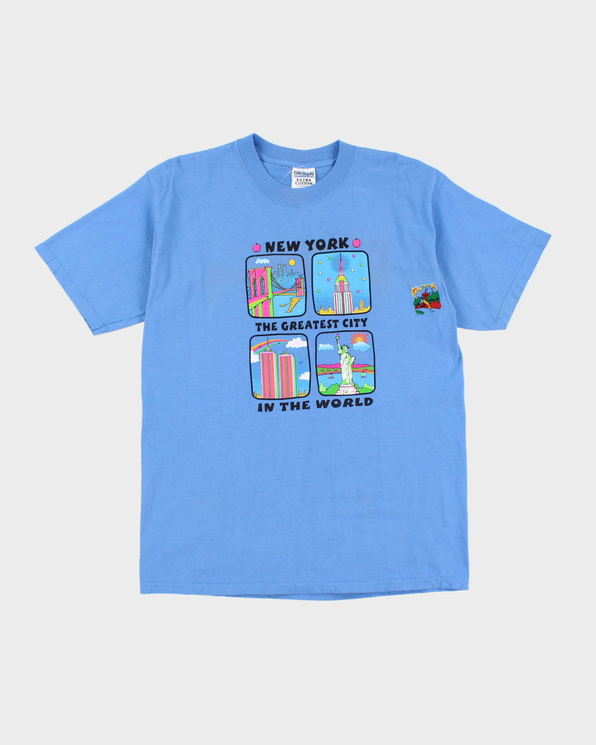 Vintage 90s New York Print T-Shirt - L