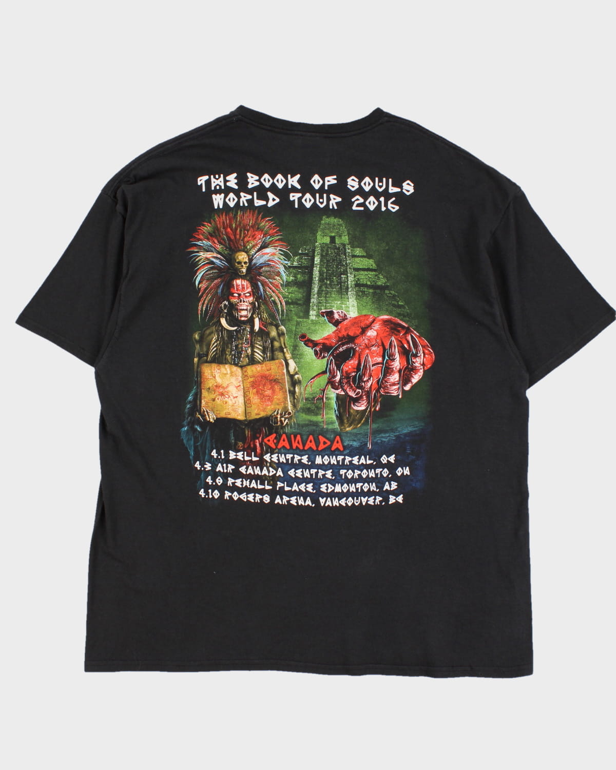 Iron Maiden 2016 Tour T-Shirt - XXL