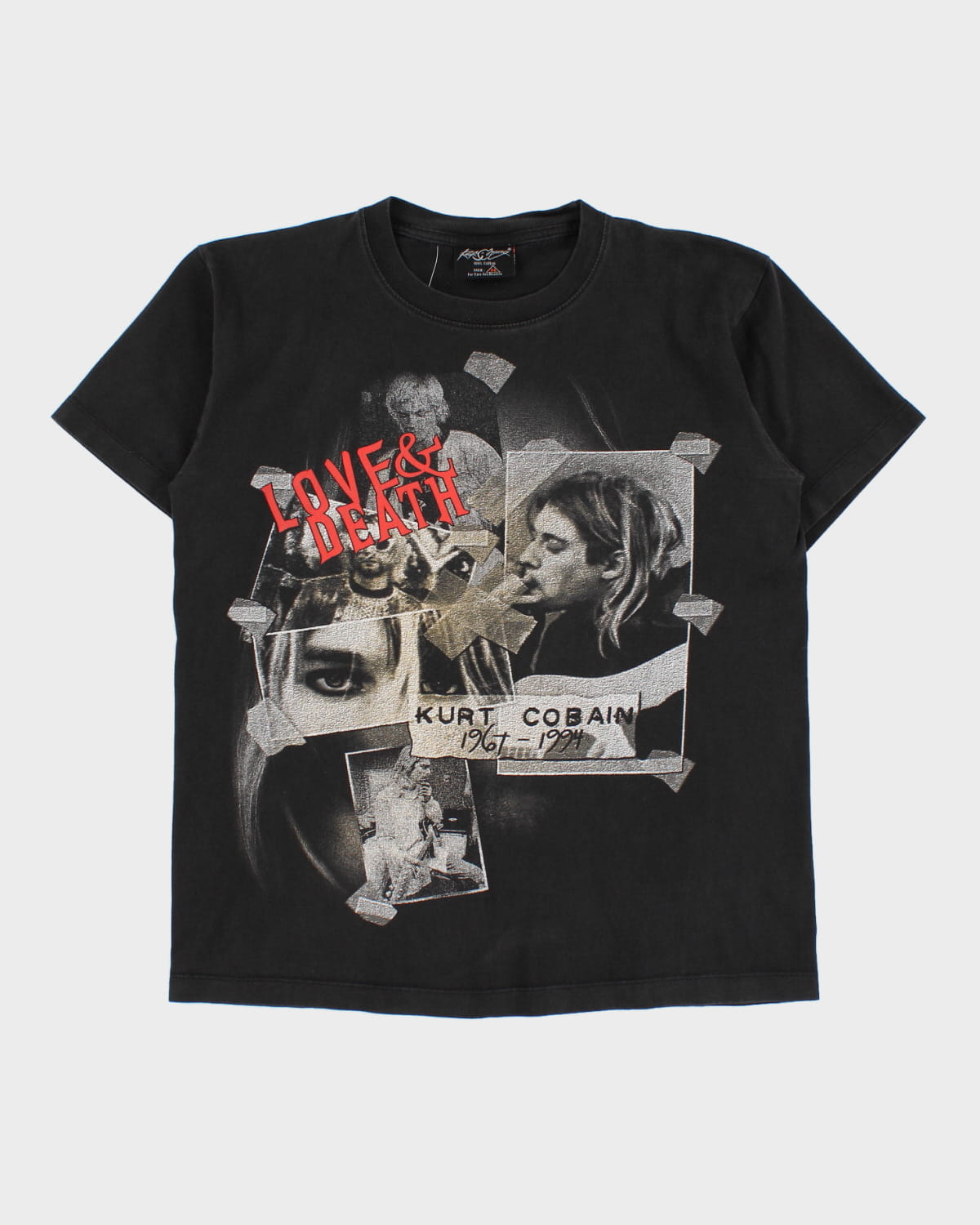Love &amp; Death of Kurt Cobain T-shirt - M