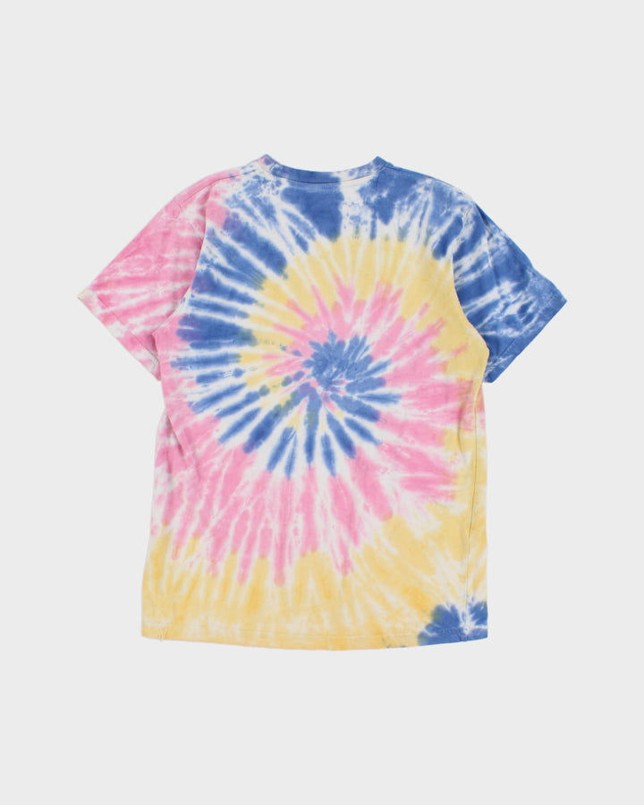 Barney Cools Embroidered Tie-Dye T-Shirt - S