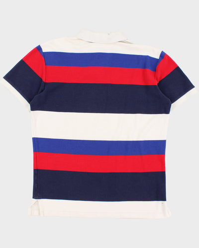 Y2K 00s Ralph Lauren Striped Polo - M