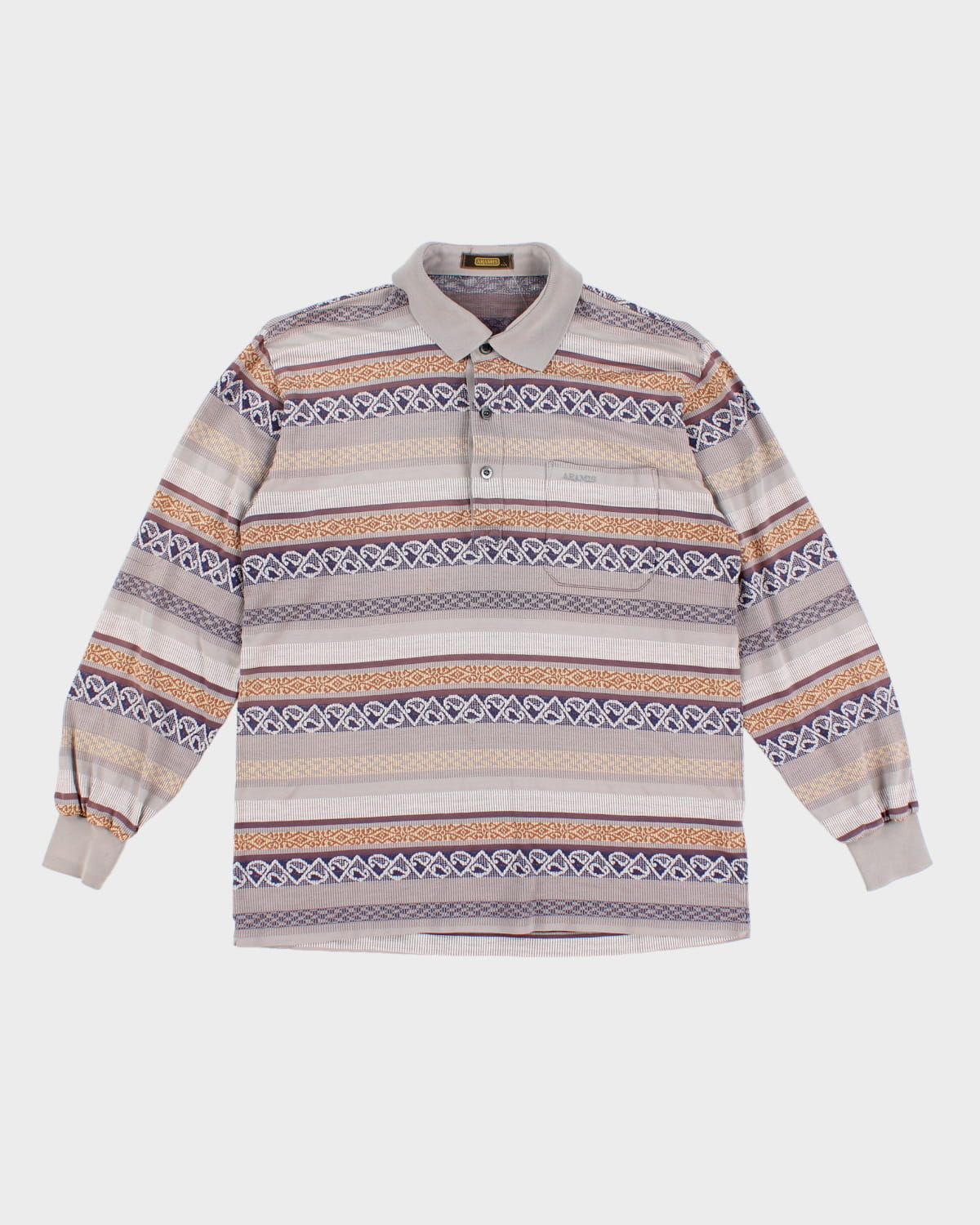 Vintage Aramis Long Sleeved Polo - M
