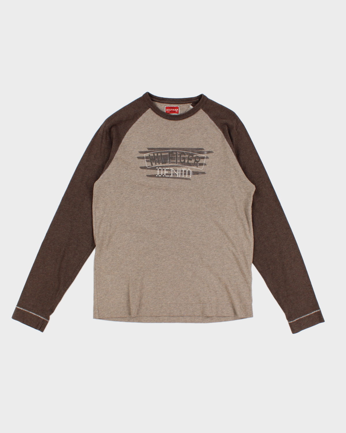 Y2K 00s Tommy Hilfiger Denim Long Sleeve T-Shirt - L