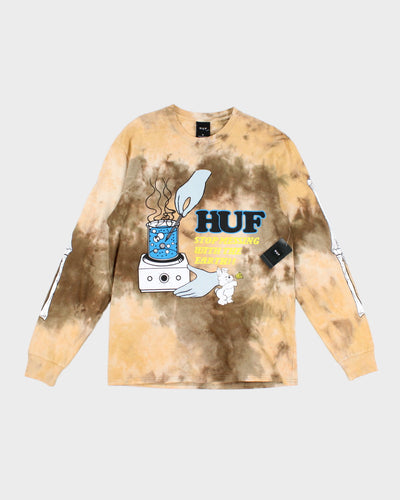 HUF Stop Messing With The Earth Long Sleeve T-Shirt - M