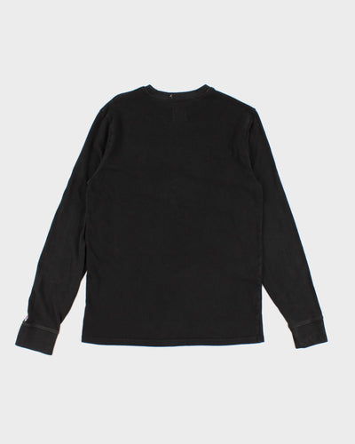 Champion Embroidered Long Sleeve T-Shirt - S