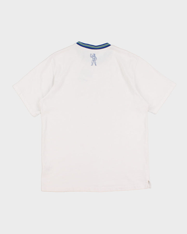 Billionaire Boys Club White & Blue Graphic Tee - L