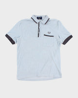 Fred Perry Towelling Polo Shirt - M