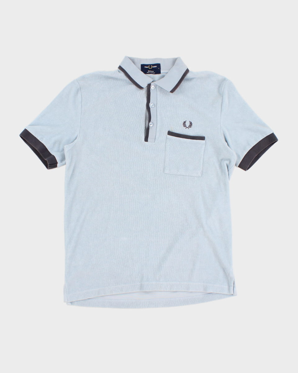 Fred Perry Towelling Polo Shirt - M