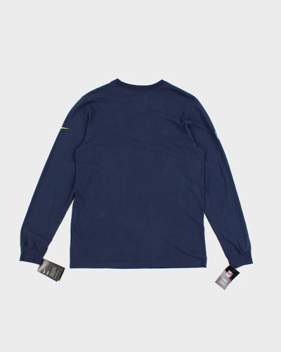 Nike x Seattle Seahawks Navy Long Sleeve - M