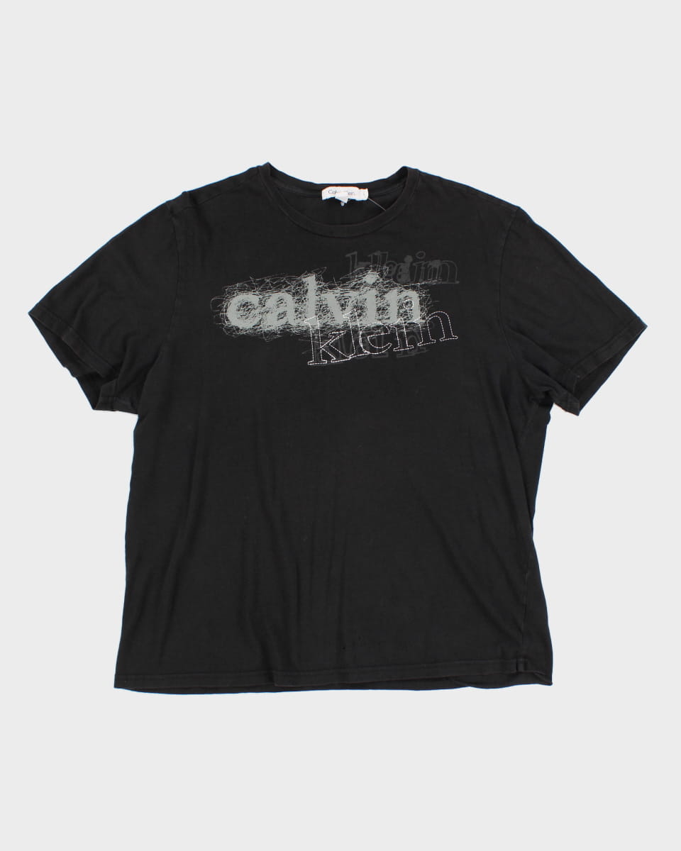Y2K 00s Calvin Klein T-Shirt - L