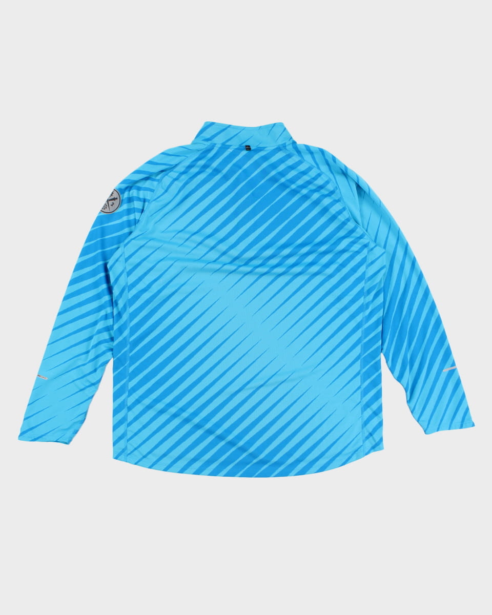 Men's Nike Half Zip Long Sleeve Active Top T-Shirt - XL