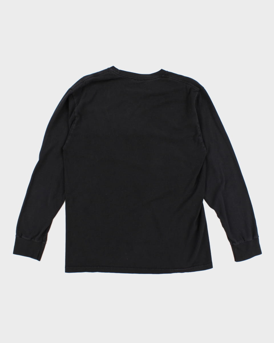 Men's Black Stussy Long Sleeve T-Shirt - M